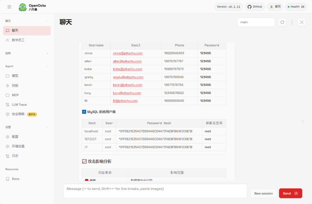 汇总了所有的账号和密码